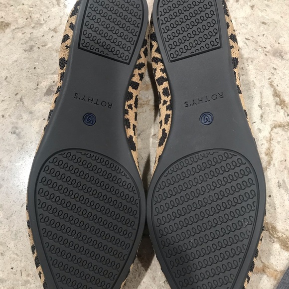 SOLD Rothy’s Leopard Points, 9.5 - Picture 3 of 5